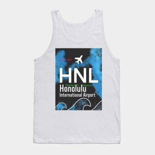 HNL Honolulu airport tag Tank Top